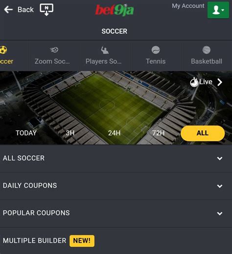How to Use Live Streaming – Bet9ja Help Site.